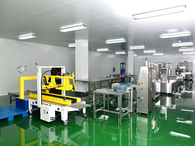 最终灭菌巨细容量非静脉注射剂及口服溶液剂车间：外包装线 