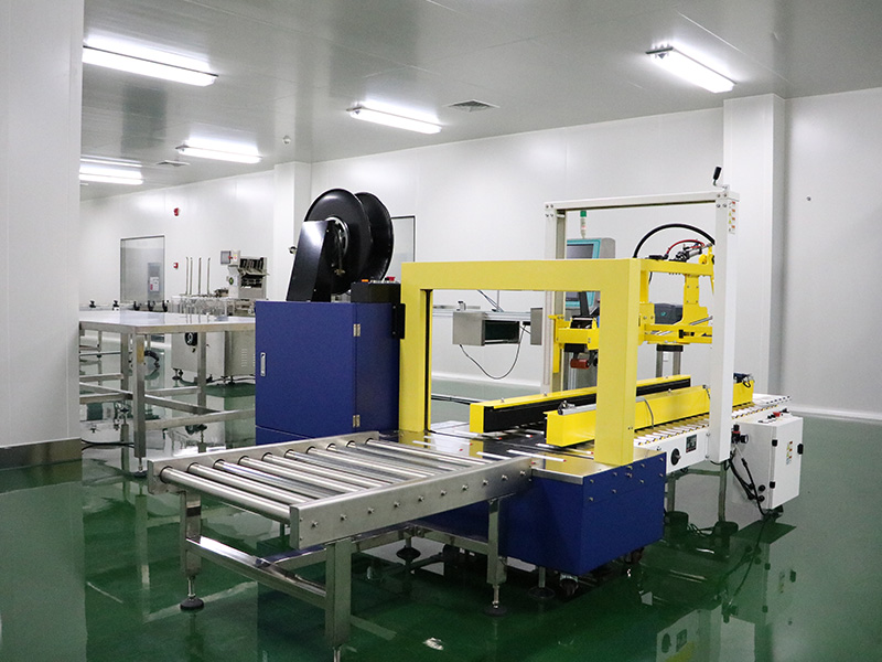 最终灭菌巨细容量非静脉注射剂车间：自动打包机 