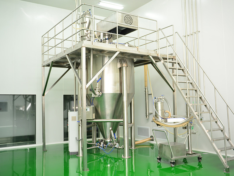 粉剂预混剂车间：：气流混淆机 