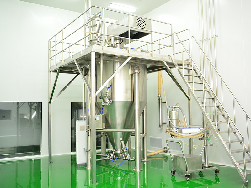 粉剂预混剂车间：：气流混淆机 