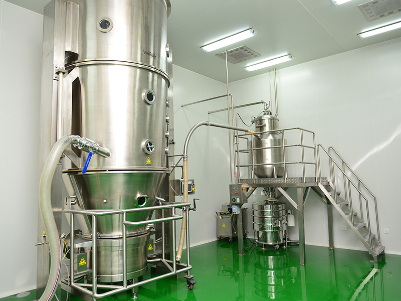 片剂颗粒剂车间：：沸腾干燥制；； 